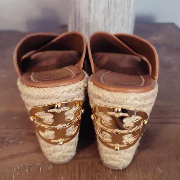 Tory Burch Espradille Wedges Size 7 - Picture 5 of 10
